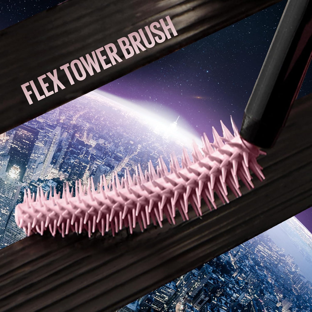 Maybelline Mascara, Lash Sensational Sky High Volumizing Thickening, Black | With Bamboo Extract, Eyelash Lengthening, Flake-Free Formula, Washable Mascara, Full Volume