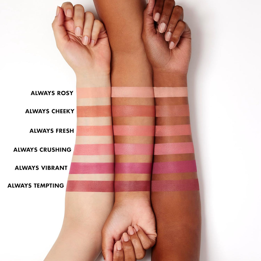 e.l.f. Primer-Infused Blush, Long-Lasting & Budge-Free Makeup shade Always crushing