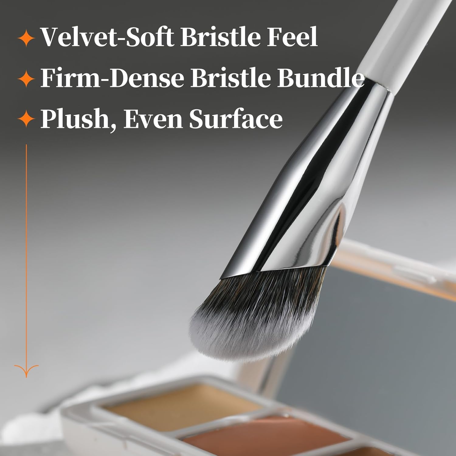 Albeaut Concealer Brush, Angled Under Eye Makeup brush