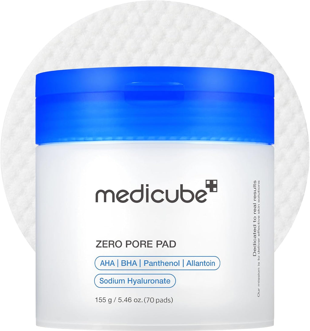 Medicube Toner Pads Zero Pore Pad 2.0 for Exfoliation and Pore Care